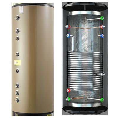 quality 200 lít bơm nhiệt bể chứa nước Duplex 2205 bể chứa nước nóng factory